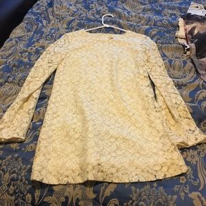 From h&m Cream mini dress size runs a bit small